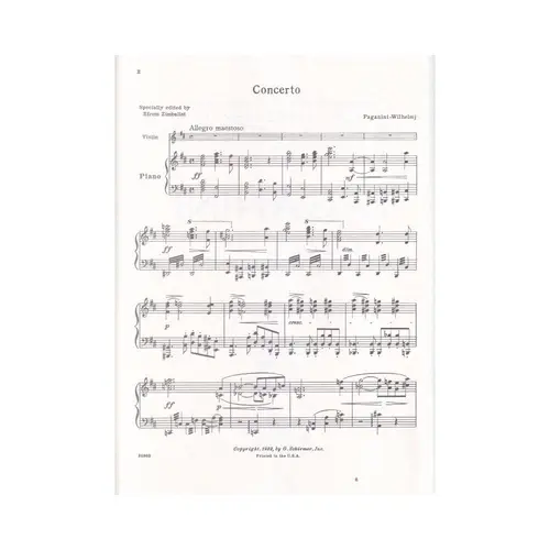 Concerto N.1 In D Major  (1460)