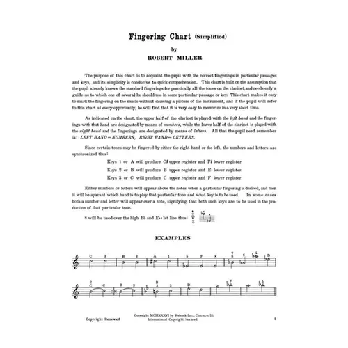 Rubank Intermediate Method - Clarinet