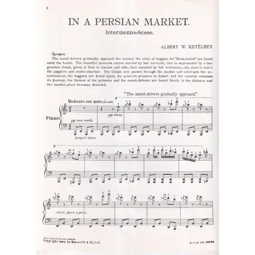 In A Persian Market - Intermezzo Scene