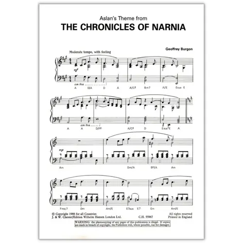 The Chronicles Of Narnia  - Aslan´S Theme