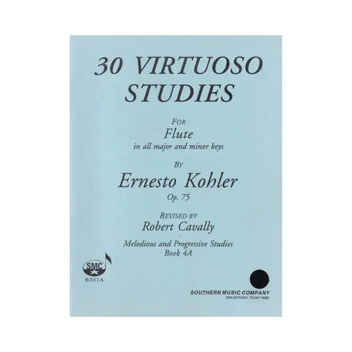 30 Virtuoso Studies For Flute Op.75