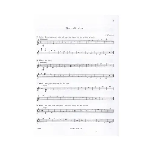 Scale - Studies For Violin