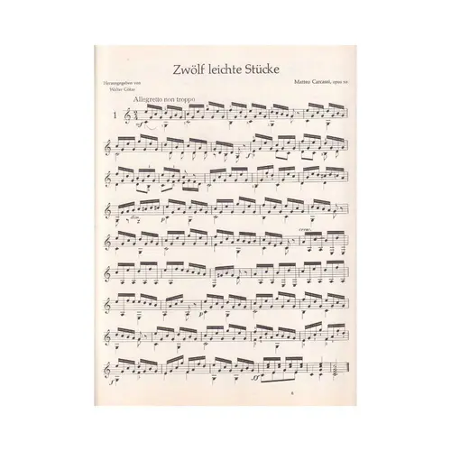 Zwolf Leichte Stucke - Op.10