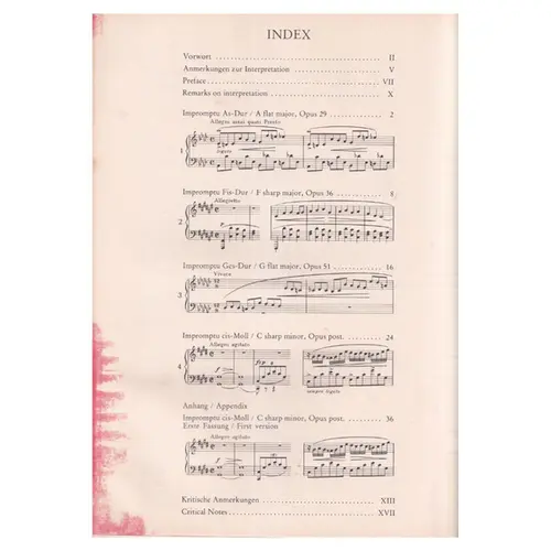 Impromptus - Op. 29, 36, 51, Op. Post.