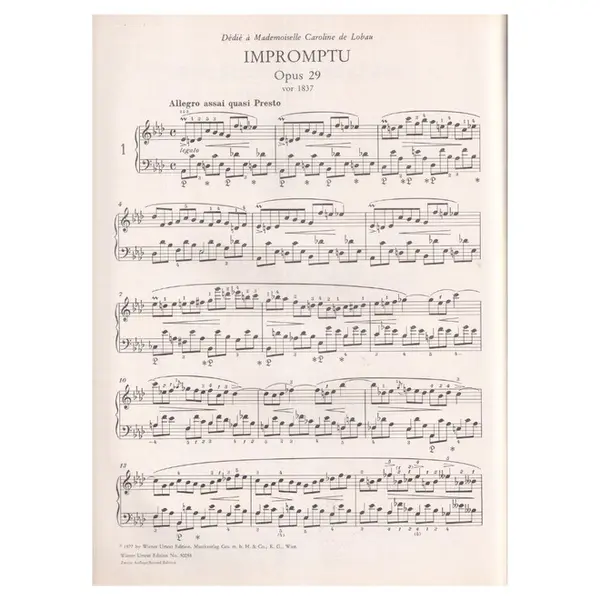 Impromptus - Op. 29, 36, 51, Op. Post.