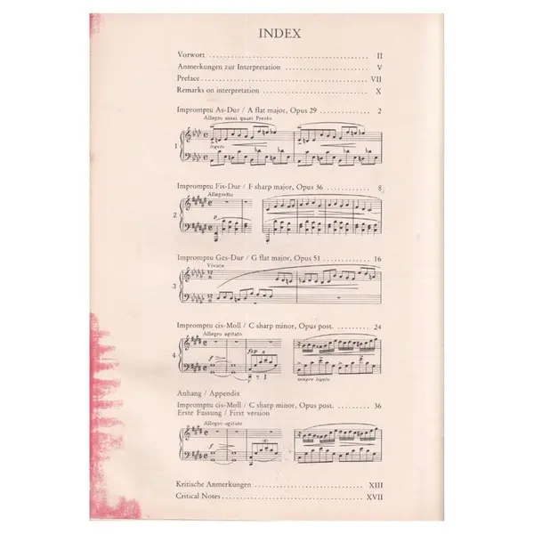 Impromptus - Op. 29, 36, 51, Op. Post.