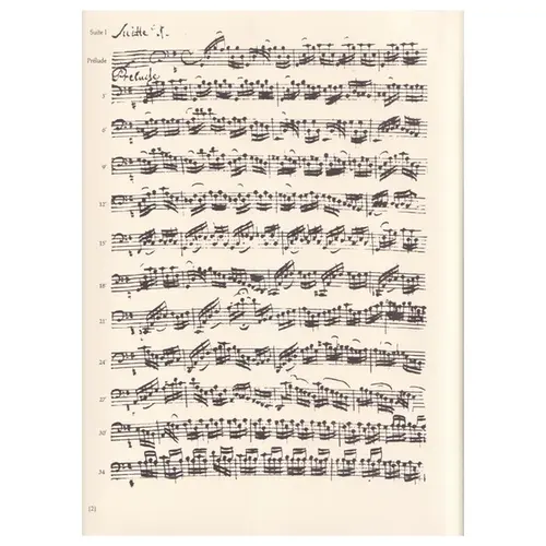 6 Suites A Violoncello Solo - Bwv 1007-1012 - Urtext