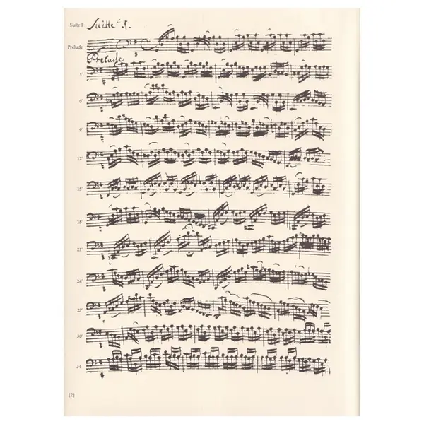 6 Suites A Violoncello Solo - Bwv 1007-1012 - Urtext