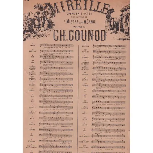 Mireille - N.3 Chanson De Magali