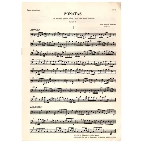 Sonatas - Vol. 1