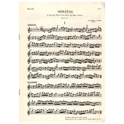 Sonatas - Vol. 1