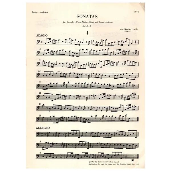 Sonatas - Vol. 1