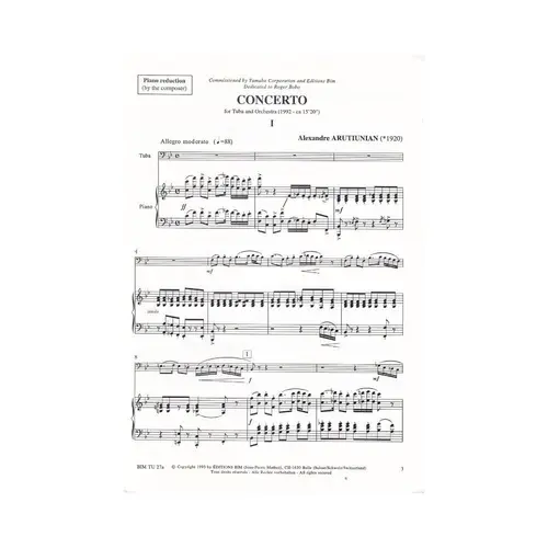Concerto For Tuba