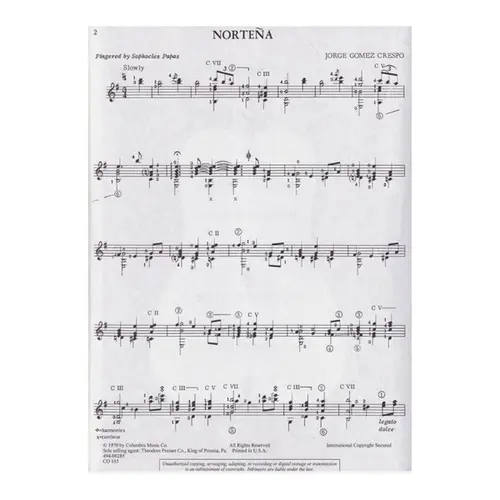 Nortena (Home A Aguirre)