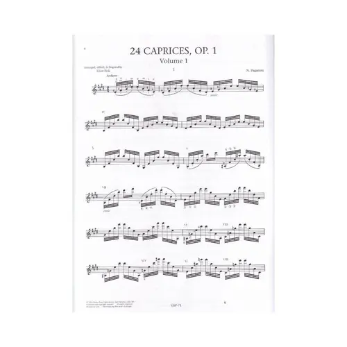 24 Caprices Vol.1 (I-XII)