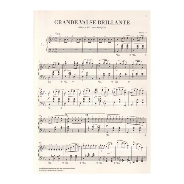Urtext valsas De Chopin Para Piano waltzes - Walzer - Urtext - Henle