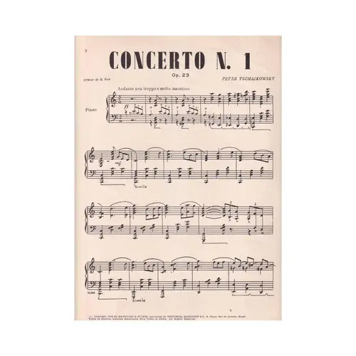 Concerto N.1- Op.23 Tema Facilitado