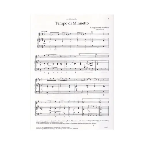 Baroque Violin Pieces - Vol.1