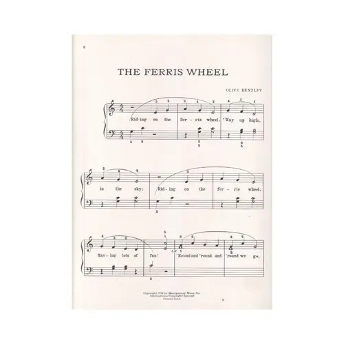 The Ferris Whell  for piano