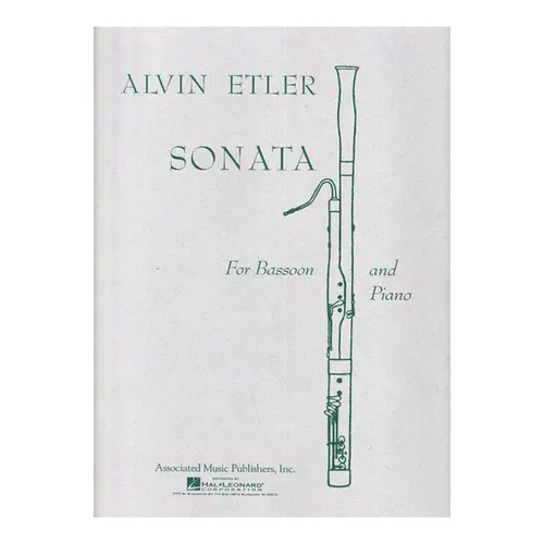 Sonata For Bassoon And Piano