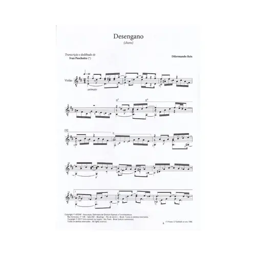 Desengano-Choro