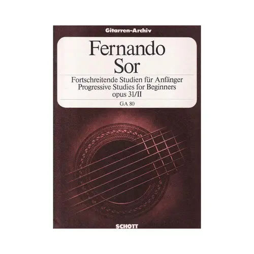 Fortschreitende Studien Fur Anfanger - Op.31 Vol.2 (Edição Antiga)