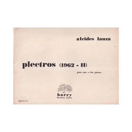 Plectros (1962-II)  (Edição Antiga)