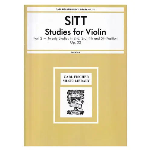 Studies For Violin - Op.32 part 2