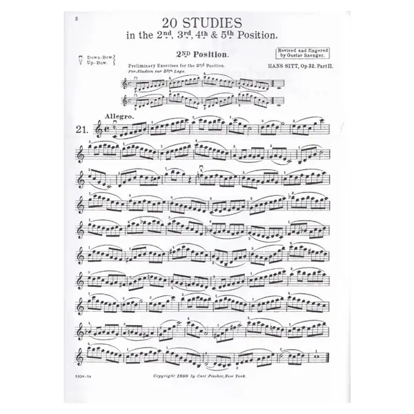 Studies For Violin - Op.32 part 2