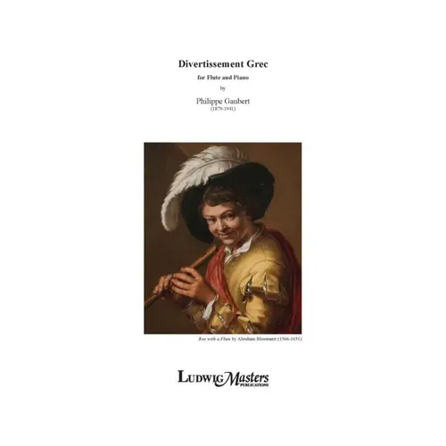 Divertissement Grec For Flute And Piano