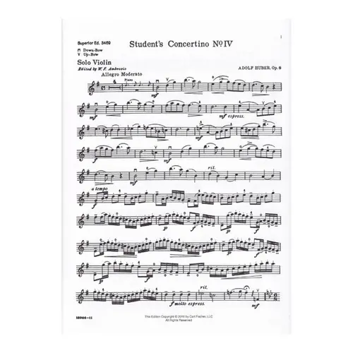 Student´S Concertino - Op.8 N.4
