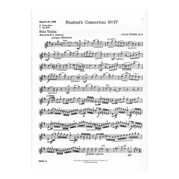 Student´S Concertino - Op.8 N.4