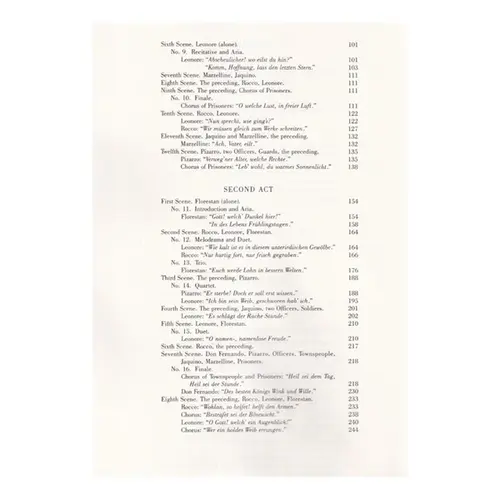 Fidelio - Full Score