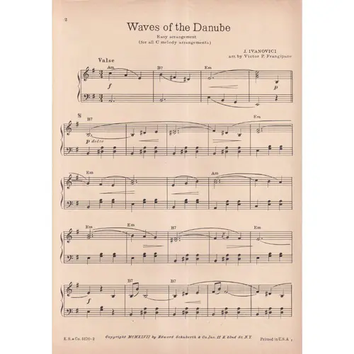 Waves Of The Danube  (Edição Antiga)