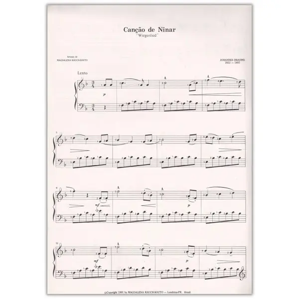 Compositores Famosos album 1 - 1° e 2° ano fundamental Piano