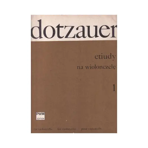 Etiudy Na Wiolonczele - Vol.1