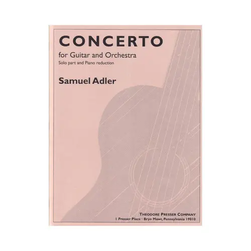 Concerto For Guitar And Orchestra - Solo Part And Piano Reduction