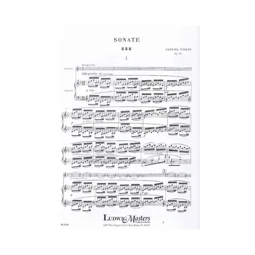 Sonata For Flute And Piano Op.36