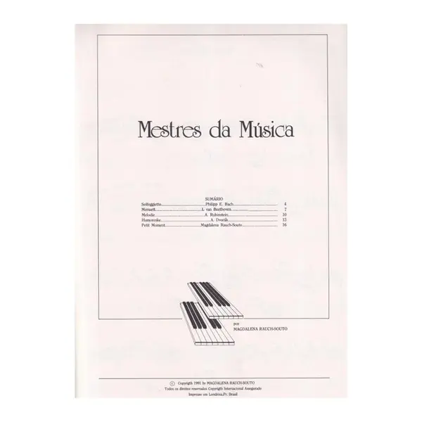Compositores Famosos album 2 - 3o ano fundamental piano