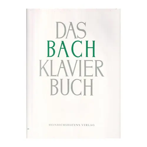 Das Bach Klavier Buch