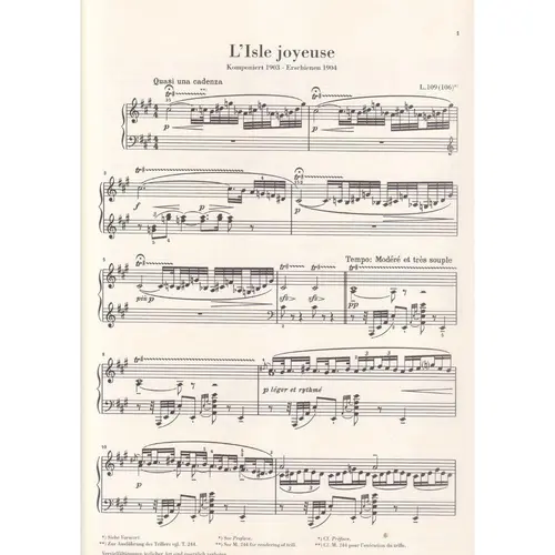 L`Isle Joyeuse - Urtext