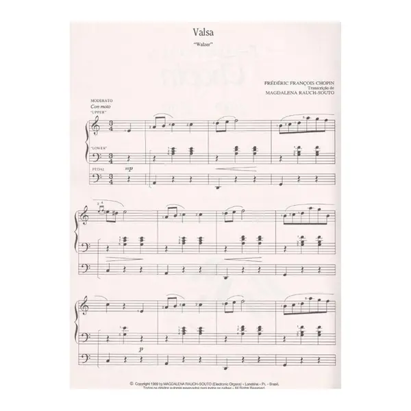 Valsa Em Lá Menor - Valsa Op.64 N.1