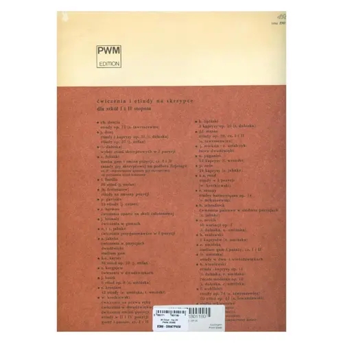 36 Etiud - Op.20