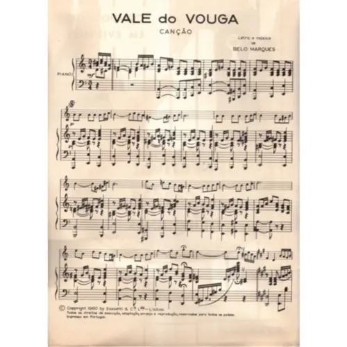 Vale Do Vouga - Canção  (Edição Antiga)