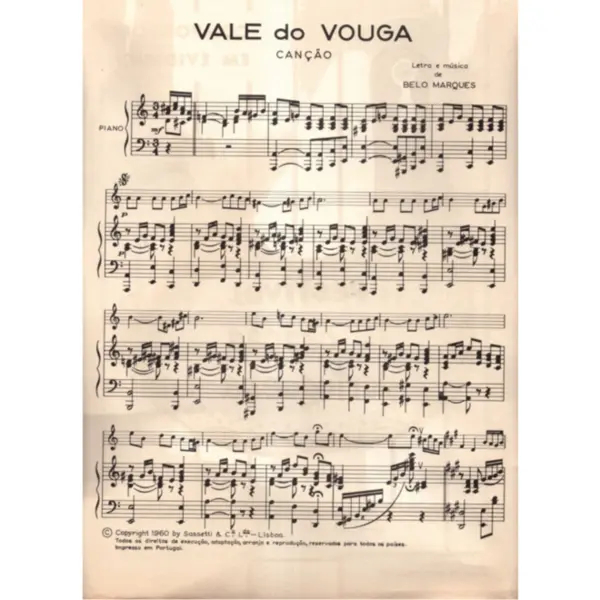 Vale Do Vouga - Canção  (Edição Antiga)