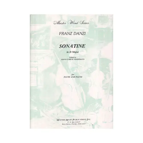 Sonatine In D Major For Flute And Piano