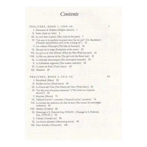Complete Preludes - Books 1 And 2