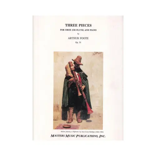 Three Pieces For Oboe (Or Flute) And Piano Op.31