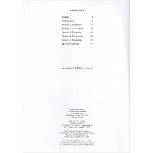 The Piccolo Study Book