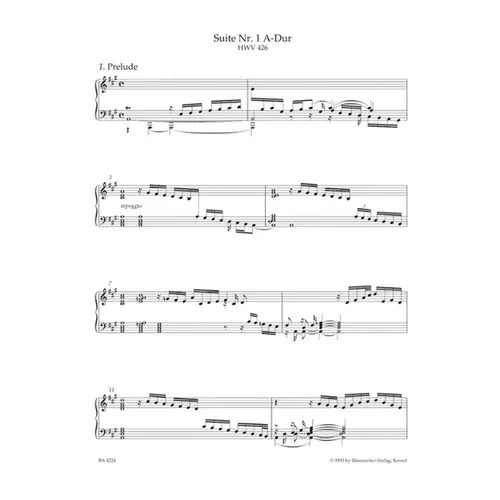Keyboard Works -Vol.1-Hwv 426-33